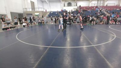 75 lbs Cons. Quarters - Isaac Ortega, Desert Dogs WC vs Jett Plant, Green River Grapplers