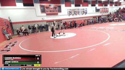 150 lbs Quarterfinal - Jessie Garcia, Omak vs Carsen Buenzli, Medical Lake