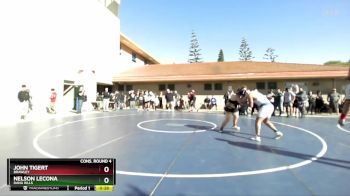 215 lbs Cons. Round 4 - John Tigert, Brawley vs Nelson Lecona, Dana Hills