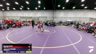 106 lbs Semis & 1st Wrestleback (8 Team) - Elijah Hyet, Iowa vs Nicolas Moore, Tennessee