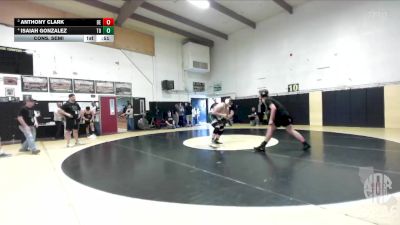 250 lbs Cons. Semi - Anthony Clark, Bruin Elite vs Isaiah Gonzalez, Team Dinamite