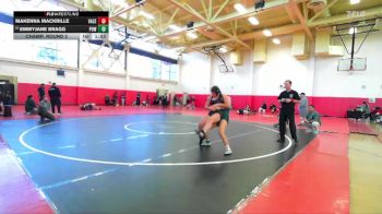 155 lbs Champ. Round 2 - Makenna Mackrille, Valley Center vs EmmyJane Bragg, Poway