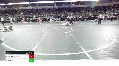 106 lbs Quarterfinal - Harley Mckahan, Shelton Wrestling Academy vs Preston Mix, Troy