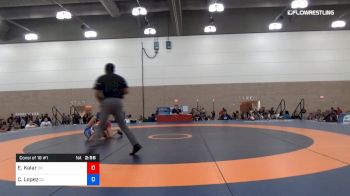 50 kg Consi Of 16 #1 - Elexis Kalar, Team Colorado vs Cassandra Lopez, Team South Carolina