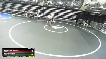 135 lbs Champ. Round 2 - Hunter Sonniier, Union vs Diego Burga, Westlake Wrestling Club
