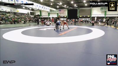 126 kg Semifinal - Creighten Lassen, MWC Wrestling Academy vs Drew Schiavo, Journeymen Wrestling Club