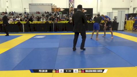 Logan Dayne Straub vs Malachai Nigel Garcia 2024 World IBJJF Jiu-Jitsu No-Gi Championship