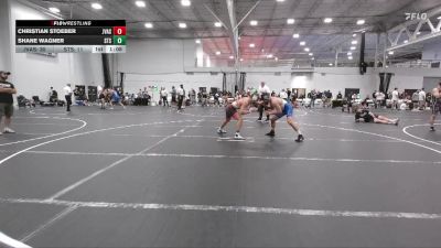 165 lbs Round 5 (6 Team) - Christian Stoeber, JV All Stars vs Shane Wagner, Steller Trained Seripas