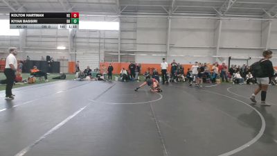 88 lbs Round 9 (10 Team) - Kolton Hartman, Kardiac Kidz vs Kiyan Bassiri, Dayton Bandits