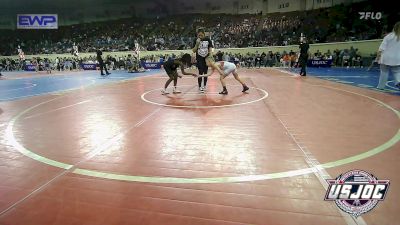 70 lbs Quarterfinal - Bo Borror, Tuttle Wrestling vs DeAndre Denmark Jr., D3 Wrestling Cluib