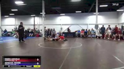 187 lbs Round 2 (8 Team) - Owen Lexvold, Minnesota Red vs Kendahl Hoare, Pennsylvania Red