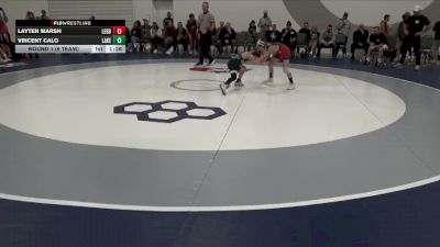 65 lbs Round 1 (6 Team) - Layten Marsh, Legacy National Team vs Vincent Calo, Lake Wrestling Club