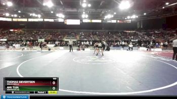 160 lbs Cons. Round 2 - Ami Tuia, Hermiston HS vs Thomas Sievertsen, Walla Walla