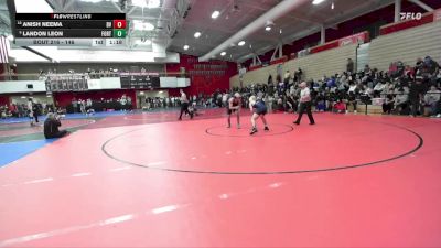 146 lbs Champ. Round 2 - Anish Neema, Dougherty Valley vs Landon Leon, Fortuna