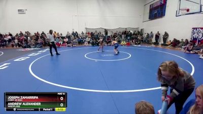 93-94 lbs Round 2 - Andrew Alexander, Wheatland vs Joseph Zamarripa, Carey Jr High