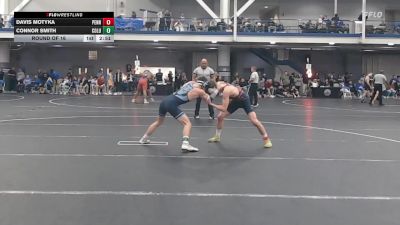 125 lbs Round Of 16 - Davis Motyka, Penn vs Connor Smith, Columbia