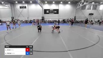 67 lbs Rr Rnd 2 - Lindley Crow, Michigan Rev Girls vs Lyric Hetzer, WOW North