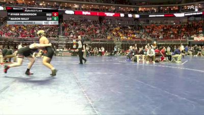 2A-215 lbs Cons. Round 2 - Ryker Henderson, Maquoketa vs Mason Nally, Clarinda