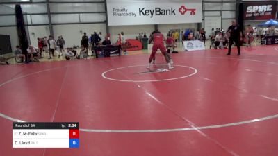 79 kg Round Of 64 - Zahir McLean-Felix, Spartan Combat RTC/ TMWC vs Carter Lloyd, Baldwin Wallace