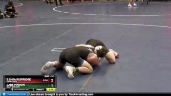 141 lbs 3rd Place Match - Cade Manion, Oklahoma City vs 3 Shea Ruffridge, Grand View
