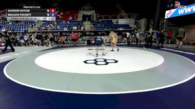 150 lbs Cons. Sub-rd Of 32 - Jackson Butler, PA vs Malachi Puckett, TN