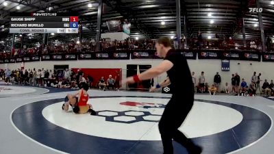 61 kg Cons. Round 2 - Gauge Shipp, Blue & Gold Wrestling Club vs Richard Murillo, California