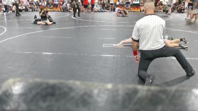 165 lbs Round 2 (4 Team) - Connor Stephens, RWA Black vs Wisdom Uche, Slate Wrestling Academy