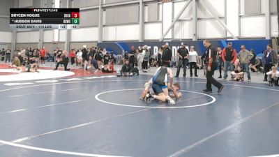 115 lbs Champ. Rd Of 32 - Brycen Hogue, South Carolina vs Hudson Davis, Big Cat Wrestling Club