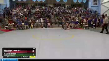 195 lbs Quarterfinal - Brendan Timmons, Middletown vs Gabe Cannon, Sussex Central H S