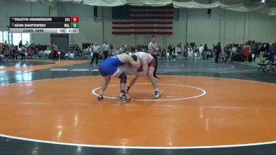 197 lbs Cons. Semi - John Santowski, Washington & Lee vs Tradyn Henderson, Southern Virginia
