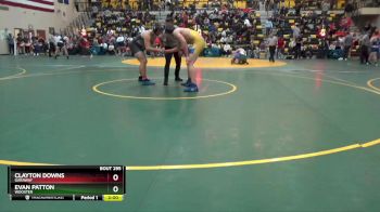 215 lbs Quarterfinal - Clayton Downs, GARAWAY vs Evan Patton, WOOSTER