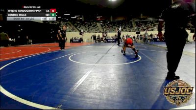 64 lbs Final - Rivers Tahdooahnippah, Elgin Wrestling vs Louden Mills, Keystone Wrestling Club