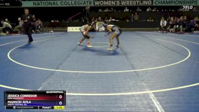 101 lbs Quarterfinal - Madison Avila, North Central (IL) vs Jessica Corredor, King University