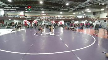 90 lbs Round 4 (12 Team) - Dominick DeFilippis, Yale St vs Matt Bagocius, Steller Trained Bacara