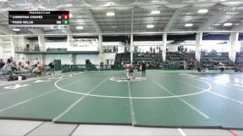 180 lbs 5th Place Match - Christina Chavez, Gannon University vs Paris Willis, Baldwin Wallace