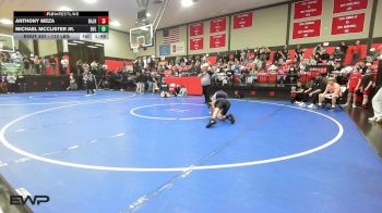 112 lbs Round Of 16 - Anthony Meza, Broken Arrow Jh vs Michael McClister Jr., Bartlesville