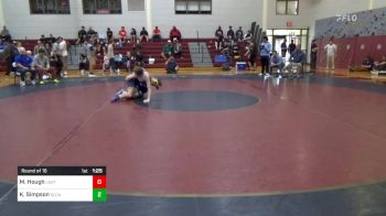 120 lbs Round Of 16 - Matthew Hough, The Lovett School vs Kaden Simpson, Southlake Christian