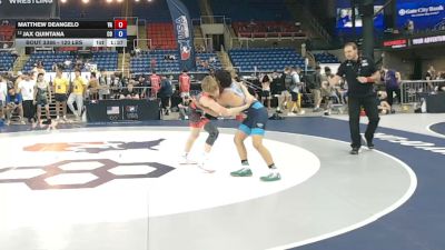 120 lbs Champ. Rd Of 64 - Matthew DeAngelo, Virginia vs Jax Quintana, Colorado