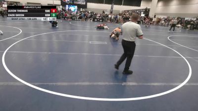 138 lbs Champ. Rd Of 128 - Jaxon Themas, Young Guns Wrestling Club vs Zaen Green, Kearney High School Wrestling