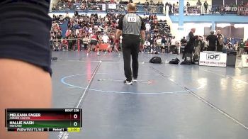 138 lbs Quarterfinal - Hallie Nash, Highland vs Meleana Fager, Corner Canyon