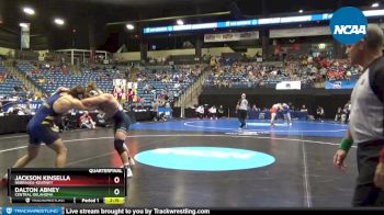 197 lbs Quarterfinal - Dalton Abney, Central Oklahoma vs Jackson Kinsella, Nebraska-Kearney