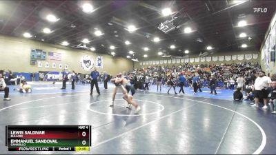 165 lbs Cons. Round 10 - Emmanuel Sandoval, Camarillo vs Lewis Saldivar, Bullard