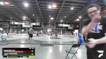 65 lbs Round 4 - Kharter Lee, Aspire Higher USA Wrestling Club vs Noah Martinez, NVRTC