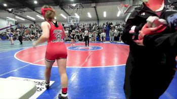 110 lbs Quarterfinal - Monalisa Freeman, Stilwell Public Schools vs Alina Peralta, Broken Arrow Girls