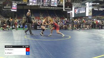 152 lbs Cons 16 #1 - Makayla Mostek, Iowa vs Kiersten O'Neill, Indiana