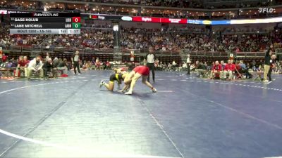 1A-165 lbs Cons. Round 2 - Lane Mitchell, Lawton-Bronson vs Gage Holub, Lisbon