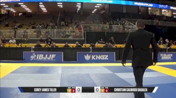 Christian Caliboso Dagalea vs Corey James Tiller 2025 Pan Jiu Jitsu IBJJF Championship