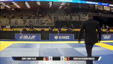 Christian Caliboso Dagalea vs Corey James Tiller 2025 Pan Jiu Jitsu IBJJF Championship