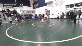 157 lbs Quarterfinal - Alek Carrera, Poly/Long Beach vs Brandon Velasquez, Dos Pueblos