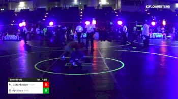 116 lbs Semifinal - Mason Gutenberger, Team Montana vs Daniel Apodaca, Duran Elite